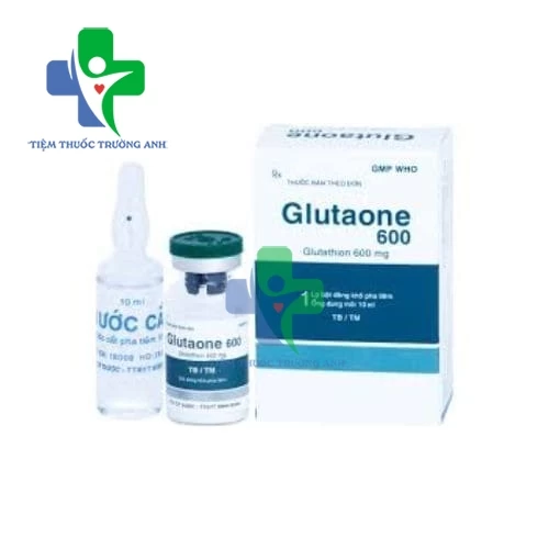 Glutaone 600mg Bidiphar - Hỗ trợ làm giảm độc tính trên thần kinh khi xạ trị